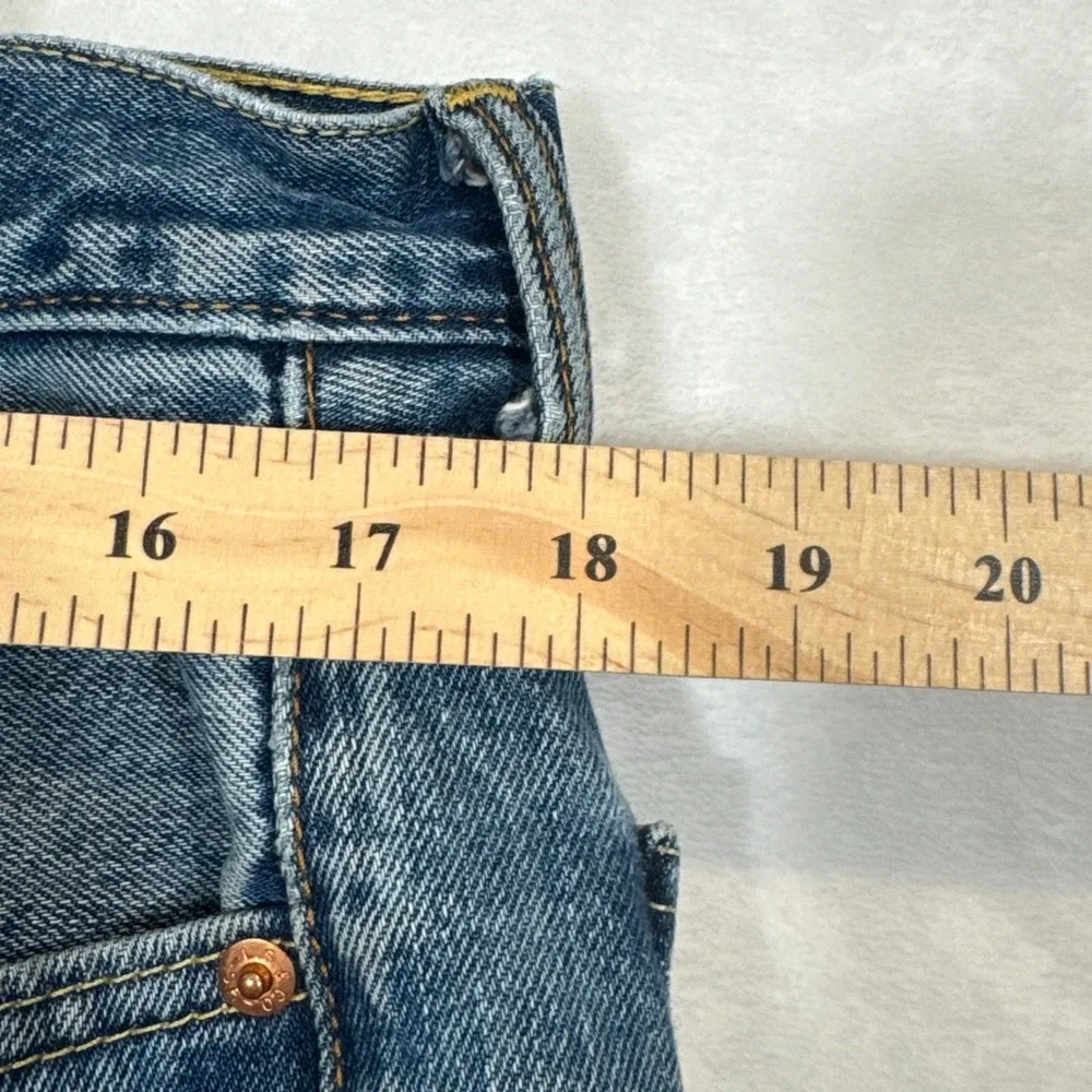 Levi's Blue 505 Regular Fit Straight Leg Jeans 36x32